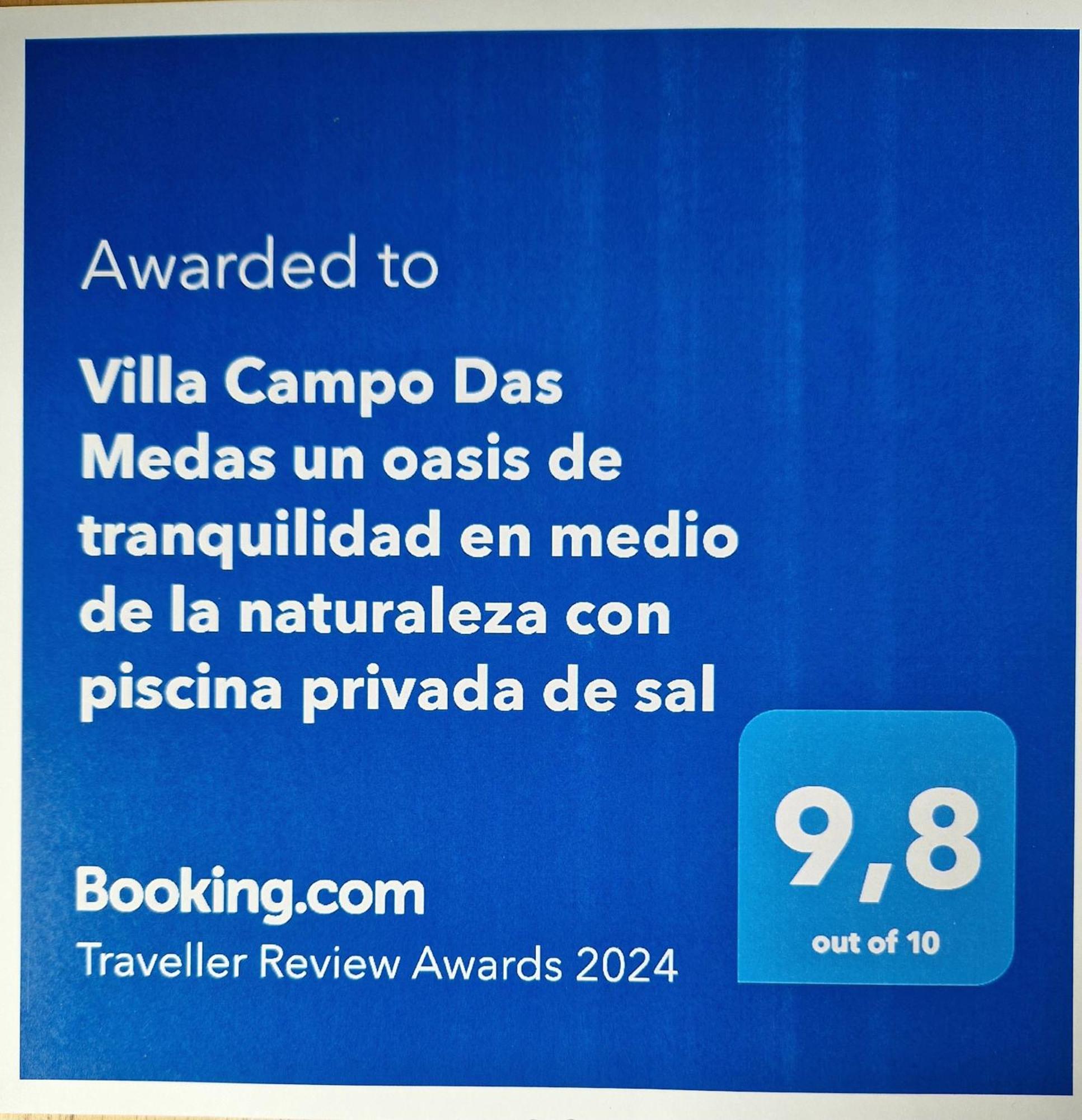 Villa Campo Das Medas , En Medio De La Naturaleza Con Piscina Privada De Sal Gondomar Kültér fotó